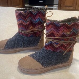 Toms Nepal Zigzag Women's Boots